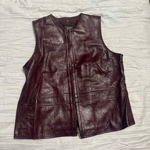 Leather Vest